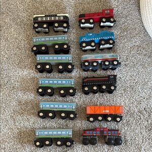 Colorful Wooden Train Set for Kids